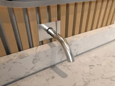 Washbasin Free 3D model