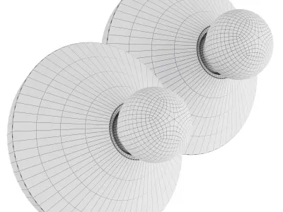 Plato Design AD Wall Light 3D model