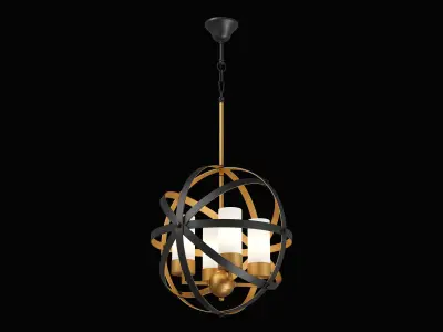731147 Cero Lightstar hanging chandelier 3D model