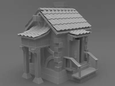 Old House 3D model