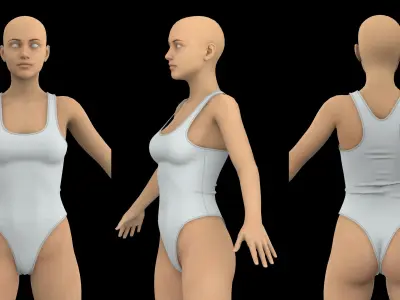 FEMALE CLOTHES PACK 2021 genesis 8 highpoly 3D model