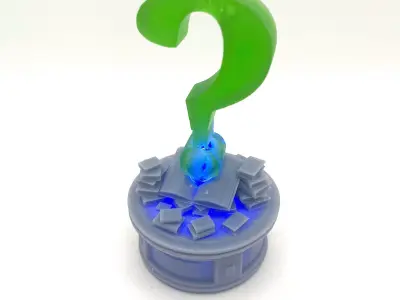 LED-Tealight Quest Marker  Library Table 3D print model