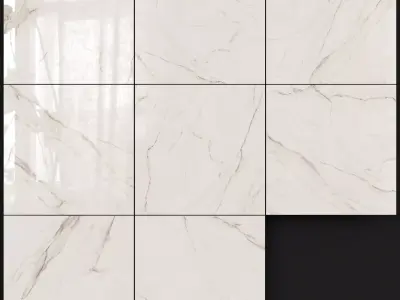 ABK Sensi Wide Calacatta Gold 1200x1200 Set 1 3D model