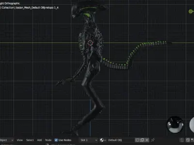 ALIEN XENOMORPH 3D model