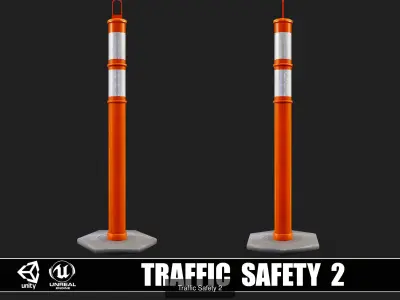 Traffic Safety 3D Model Pack