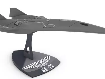SR-72 Darkstar 3D print model