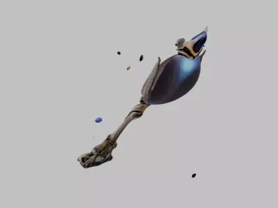 Spoon Free low-poly 3D model