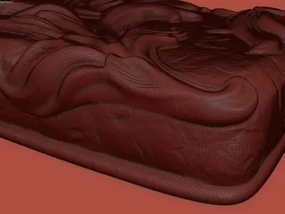 Mezuzah silver bar 3D print model