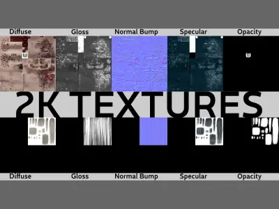 Female Zombie1 Animations Pack Low-poly 3D model