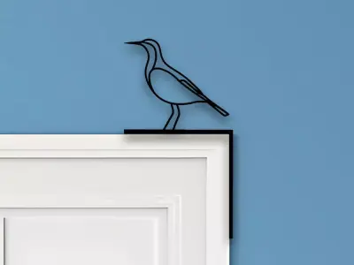 Bird Door Corner Decor 3D print model purchase