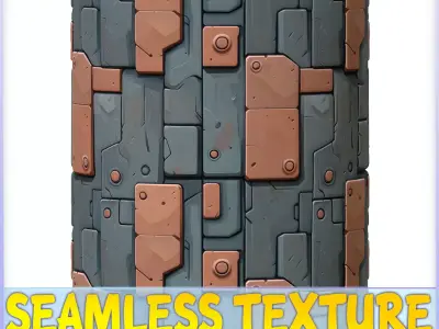 SciFi Seamless Texture Texture 52