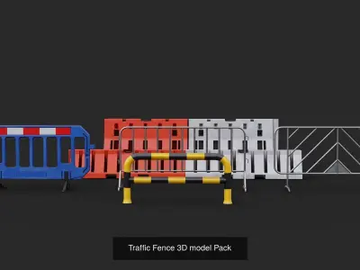 3D Traffics Assets Pack