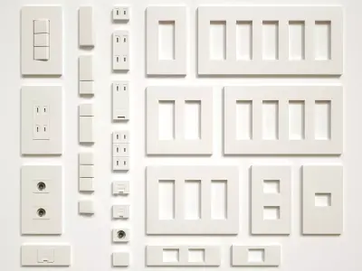 Switch and Outlet Collection 3D model