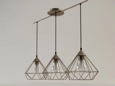 Tarbes Eglo - Vintage lamp 3D model