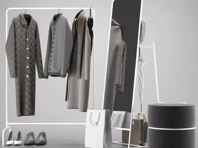 Hallway Ikea  3D model