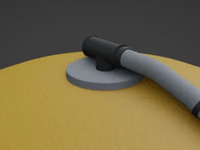 EUS - SLS second stage 3D model