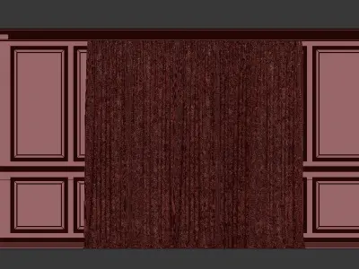 Curtain Set 62 3D model