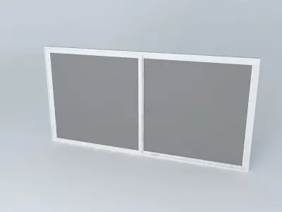 Slide Window Free 3D model