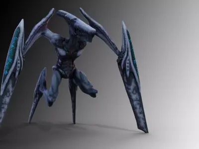 Guardian the Ripper Low-poly 3D model