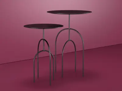 Moca Table Free 3D model