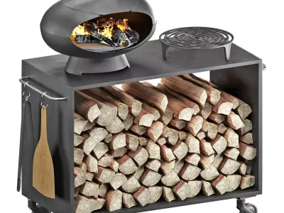 Morso forno garden set 3D model