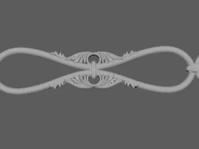 baluster for stairs 3D model purchase