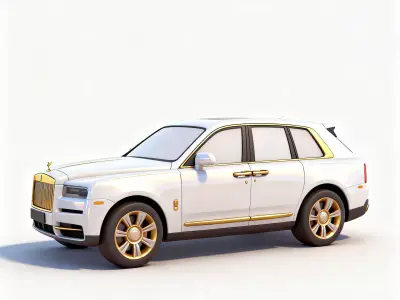 The Sovereign Executive SUV 3D Model Low-poly 3D model