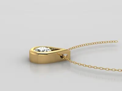 Pendant P056 3D Print Model 3D print model