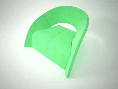 06 YELLER CHAIR 3D model