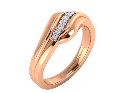  Women Ring Render 3dm STL MTL SLC JCD OBJ FBX Details 3D print model 19