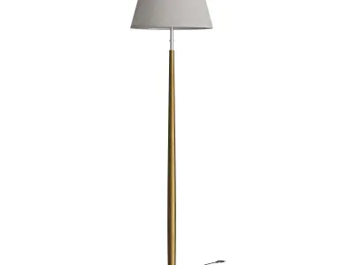 Tailor Soft Bronze Floor Lamp 3D model