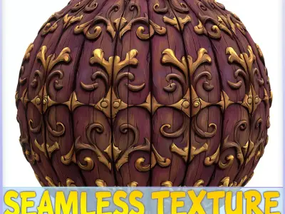 Stylized Wood Seamless Texture Texture 42