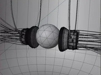 Sci-Fi Power Core 3D model