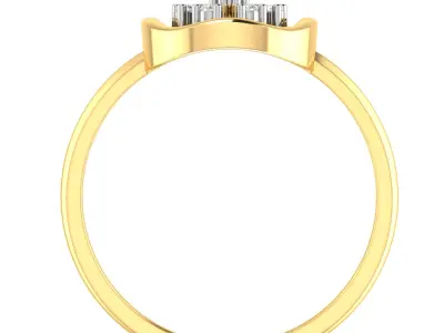 Ring Earrings Pendant Combo 3D print model