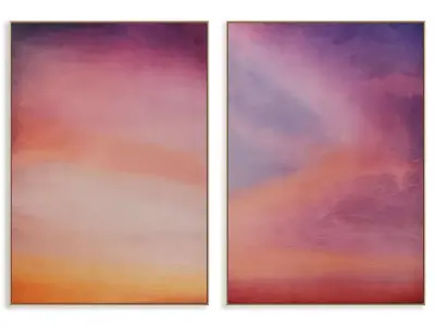 Abstract Painting Frame set 3D model 559