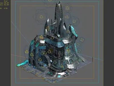 Different dimension - Chengbang Hospital 05 3D model