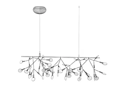 Heracleum Endless Pendant Lamp 3D model