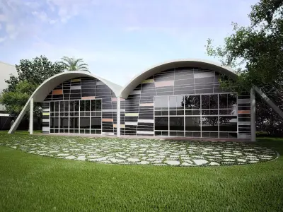 biblio UCV 3D model