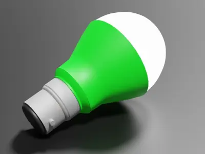 led bulbs 3D model