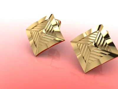 Stud Earring Printable 3D print model
