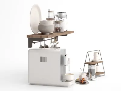 Kitchen Accessories 3D model 3