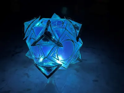 Jedi Holocron 3D print model