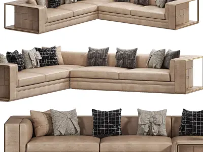 Babylon Rack Sofa by Visionary 3D model