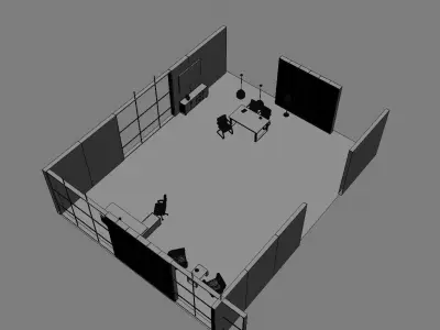 office interior md1199 c02 3D model