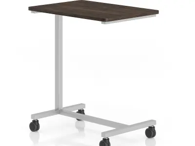  Hospital Bedside Table 3D model