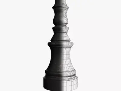 Light Pole-3 3D model