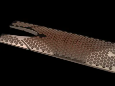 3dprinting event entry led lamp head Free 3D print model