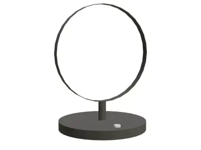 Smart Desk Lamp 3D Model  Modern Interior Lighting Low-poly 3D model