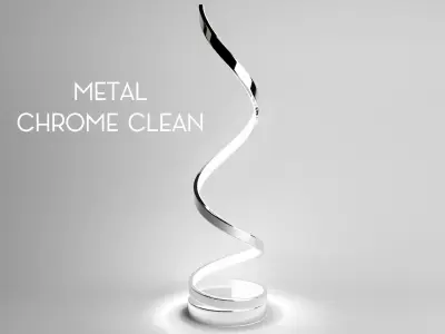 Table lamp Low-poly 3D model 27