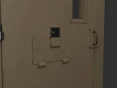 Prison Door 3D model